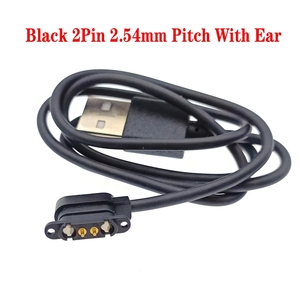 2.54 2/4/5Pin Pogo broche USB câble de charge magnétique mâle femelle PogoPin connecteur alimentation DC aimants SmartWatch Pad fil de connexion - Product Image 4