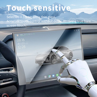 Autocollants de voiture, protection d'écran numérique Carplay, film protecteur en verre trempé, accessoires automobiles pour Xiaomi SU7 2026