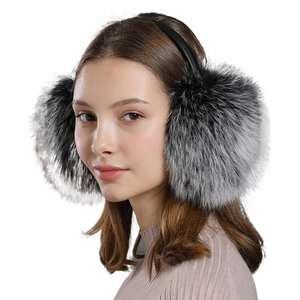 MWFur Street Fashion <span class=keywords><strong>Cache</strong></span>-oreilles unisexe en fourrure de <span class=keywords><strong>lapin</strong></span> Rex pour filles et femmes, <span class=keywords><strong>cache</strong></span>-oreilles en fourrure de <span class=keywords><strong>lapin</strong></span> Rex tendance, <span class=keywords><strong>cache</strong></span>-oreilles chauds pour l'hiver - Product Image 6