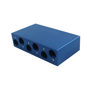 प्रयोगशाला एल्यूमीनियम रैक हीटिंग ठंडा ब्लॉक अपकेंद्रित्र ट्यूब के लिए <span class=keywords><strong>15ml</strong></span> - Product Image 2