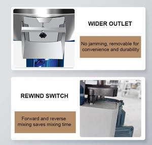 304 thép không gỉ thức ăn và hạt giống Mixer nhựa Mixer cho khô và ướt gia súc và cừu cỏ bột trang trại - Product Image 4