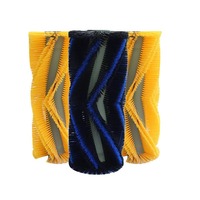 Brosse de nettoyage industrielle personnalisée pour voirie, brosse principale à poils en fil de laiton, balayeuse à rouleaux pour routes, support OEM, matériau PP/Nylon