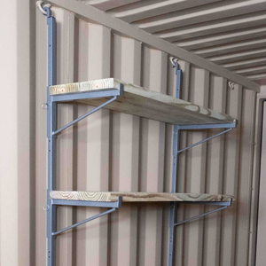 Container Garage Shelving System with <b>Storage</b> Shelf <b>Racking</b> Bracket Essential Parts & Accessories for Container <b>Storage</b> - Product Image 5