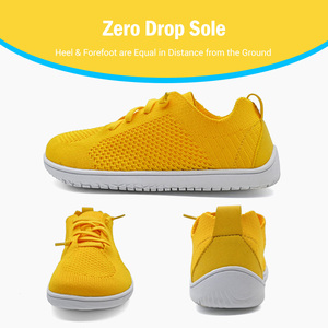 Gran oferta de primavera y verano, zapatillas transpirables de punto con mosca para chico, zapatillas antideslizantes para exteriores, zapatos Descalzos - Product Image 3