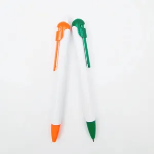 high quality plastic white ball pens warrior shape ballpoint pen