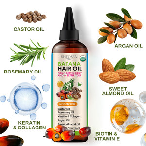 <span class=keywords><strong>Olio</strong></span> di Batana per la Crescita dei Capelli con Oli di Rosmarino, Ricino e Semi di Zucca 100% Puri, Rinforza, Nutre e Rivitalizza il Cuoio Capelluto - Product Image 4