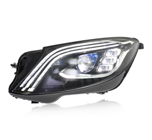 Conjunto de Faros Delanteros LED Maybach de 12V con Luz Diurna y Luz de Flujo para Mercedes-Benz Clase S W222 14-17 - Product Image 4