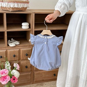 Tutina Estiva per Bambine con Maniche Svolazzanti, Abbigliamento per <span class=keywords><strong>Neonati</strong></span> in Cotone, Graziose Tutine per Bebè - Product Image 2