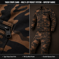 Tenue de travail unisexe respirante et sécurisée, camouflage tactique pour activités de plein air, entraînement, sécurité et uniforme de gardien