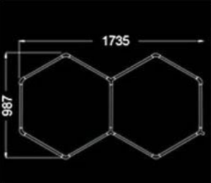 2 หกเหลี่ยม