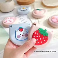Boîte à broderie miniature au design de dessin animé mignon, kit de couture portable créatif pour l'extérieur, la résidence universitaire et la maison, accessoires de broderie