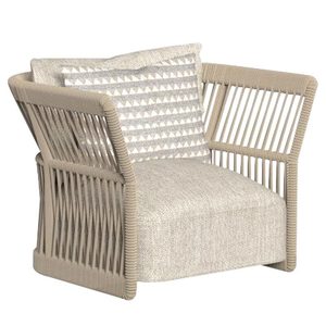 Heavy-Duty Outdoor Lounge Set, Anti-UV Olifen Rope Woven <b>Sofa</b>, Rust-Proof Aluminum <b>Frame</b> Balcony Furniture - Product Image 6