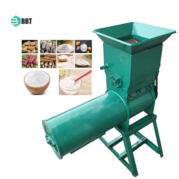 Máquina de almidón de patata dulce de alto rendimiento Máquina de fabricación de almidón de tapioca Máquina de extracción de almidón de yuca