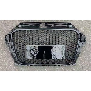 Accessoires de voiture Ensemble de <span class=keywords><strong>calandre</strong></span> pour <span class=keywords><strong>Audi</strong></span> <span class=keywords><strong>A3</strong></span> 8V ABS Mise à niveau vers la <span class=keywords><strong>calandre</strong></span> Rs3 2013-2016 - Product Image 1