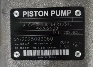 Bomba de pistones hidráulica de alta presión serie A10VSO AA10VO100 A10VSO45 R910929630 AA10VO100DFR1/31R-PSC62K02 AA10VO100DFR1 - Product Image 6