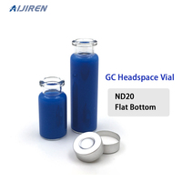 AIJIREN 6mL Verre Clair Chromatographie Flacon à sertir Gris Septa 20mm Aluminium Cap Crimp Headspace Flacon en verre 10ml Prix