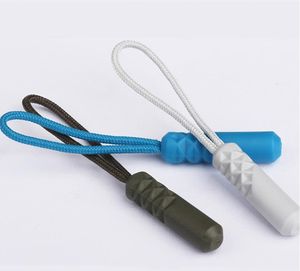 10 pièces/ensemble 10 fermetures à glissière couleur tirer extracteur fin ajustement corde étiquette Clip de remplacement boucle cassée fixateur valise tente sac à dos fermeture éclair cordon - Product Image 6