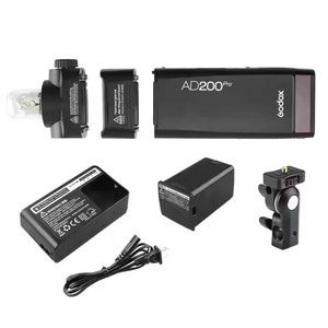 <span class=keywords><strong>Godox</strong></span> <span class=keywords><strong>AD200</strong></span> <span class=keywords><strong>Pro</strong></span> 200Ws 2,4G Flash estroboscópico de bolsillo con 1/8000 HSS y 500 flashes de potencia completa - Product Image 5