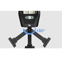 Lampe solaire LED intégrée pour extérieur, étanche IP65, 100W, avec télécommande