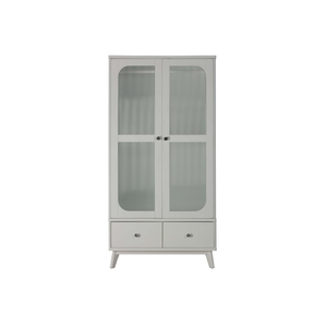 Colección EVEREST, Armario de Madera Moderno y Duradero de 2 Puertas y 2 Cajones, Precio de Fábrica, Muebles para Dormitorio - Product Image 1