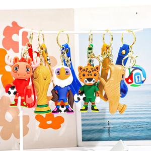 Llavero de Fútbol 2026, Artículos para Fanáticos, Colgante de Mascota de Dibujos Animados, Llavero para <span class=keywords><strong>Coche</strong></span>, Colgante para Bolso, Promoción, Pequeño Regalo al por Mayor, 8CM - Product Image 1