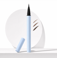 Stylo à sourcils liquide microblading 4 pointes, tendance 2026, imperméable, teinté, végétalien, anti-bavures, pour des traits naturels effet poil à poil, maquillage quotidien