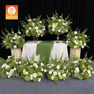 Arrangement de Mariage Sunwedding en Promotion Boule de Fleurs Artificielles de Luxe en Soie pour Décoration d'Événements en Gros - Product Image 1