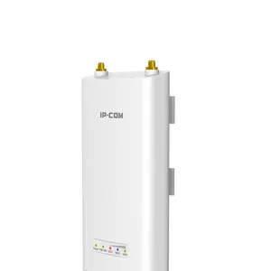IP-COM BS6 שני RP-SMA מחבר 6000V ברקים הגנה 5GHz 11n 300Mbps Basestation