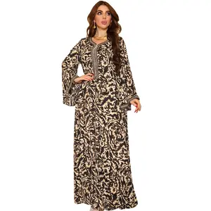 Abaya pour femmes musulmanes, en Stock, vêtements de Ramadan pour femmes, robe Kaftan indien, robe à la mode islamique, été