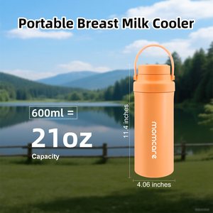 Sac isotherme léger et compact Momcare pour le stockage du lait maternel, garde le lait frais avec capteur de température pour les mamans en déplacement - Product Image 2