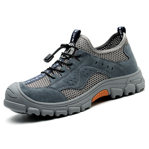 Zapatos de <span class=keywords><strong>Seguridad</strong></span> LUQUAN para Hombre y Mujer, Estilo Verano, Sin Cordones, Transpirables, Anti-aplastamiento y Anti-pinchazos, para el Trabajo - Product Image 5