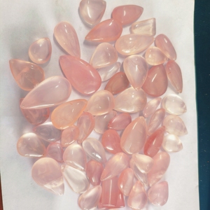 Collier pendentif en quartz rose naturel en gros, pierre de cristal de guérison, breloques pour la fabrication de bijoux, accessoires de bricolage, prix d'usine - Product Image 6
