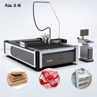 Plotter de Corte Digital de Cama Plana AOL, Nuevo Diseño 1625, para la Industria de Cartón y Adhesivos Publicitarios, para Tiendas de Gráficos