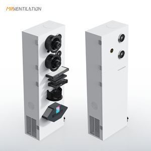 <span class=keywords><strong>Ventilation</strong></span> à récupération d'énergie verticale de type sur pied 600m3/h avec chauffage électrique et contrôle WIFI - Product Image 6