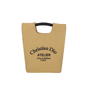 Bolsa de tela casual al por mayor, tipo tote, para llevar a mano, con diseño artístico, para maquillaje, para mamá, para almuerzo de estudiante, o para cubo de agua. - Product Image 6