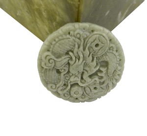 מותאם אישית בורמה אמרלד ג 'יידה אבן דרקון תליון קסם טבעי תליונים מתנה של נשים יוניסקס - Product Image 6