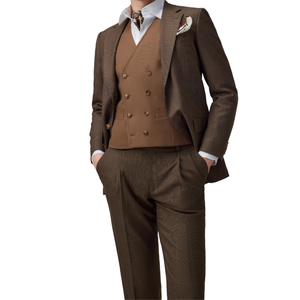 Aangepaste Kleur Maat Heren Pak Formele Slim Fit Of Losse Op Maat Trouwpak Advocaat Kantoor Bank Uniform Voor Mannen - Product Image 2