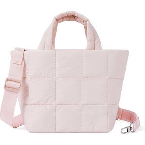 Bolso bandolera acolchado pequeño para mujer, correa de hombro informal esponjosa con cadenas ajustables, forro de PU, nuevo diseño transfronterizo - Product Image 4