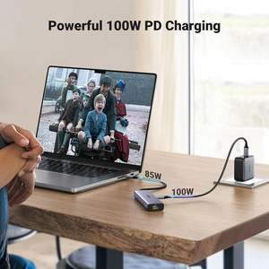 UGREEN Revodok <span class=keywords><strong>Hub</strong></span> <span class=keywords><strong>USB</strong></span> 3.1 <span class=keywords><strong>C</strong></span> 6 ports Gigabit Ethernet 4K pour charge PD 100W Compatible <span class=keywords><strong>Mac</strong></span> <span class=keywords><strong>M1</strong></span>/M2/M3 iPad/iPhone 16 Pro/Pro Max - Product Image 3