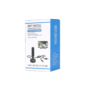 HDTV Japanese Digital Indoor Tv Antena High Gain Hdtv Aerial Black Connector <b>Cable</b> Reception Origin Male <b>Hd</b> Tv Antenna - Product Image 3
