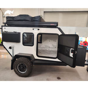 Remolque de Viaje Pequeño y Económico, Remolques de Viaje Personalizados, Remolque de Camping Desmontable, Cama con Claraboya, <span class=keywords><strong>Caravana</strong></span>, Casa Rodante - Product Image 4