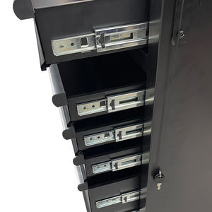 Tùy chỉnh thép nhà để xe công cụ giỏ hàng với cán Xe đẩy kim loại ngăn kéo tủ cho lưu trữ hộp công cụ bao gồm ngăn kéo-oem hỗ trợ - Product Image 4