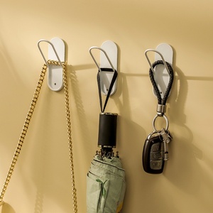 Iron <b>Wall</b> <b>Hanging</b> Hook Holder Hanger Bathroom Kitchen Utensils Organizer Hair Dryer air Cushion Comb <b>Storage</b> <b>Hanging</b> Rack - Product Image 5