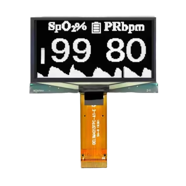 Mini 0.91" OLED Micro Display 128x32 High-Resolution PM-OLED Self-Luminescent Full Perspective Multi-Color Custom SP14 Interface