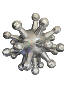 Nouveau design boule d'épine gonflable géante structure <span class=keywords><strong>de</strong></span> toit personnalisée modèle viral gonflable pour <span class=keywords><strong>la</strong></span> décoration du thème du <span class=keywords><strong>musée</strong></span> des sciences - Product Image 6