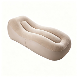Colchón de Aire Plegable para Camping con Respaldo Alto y Diseño Anti-Escaras - Product Image 1