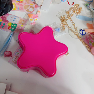 Novedad 2026: Bolso Bandolera Mini Estrella Adorable para Mujer con Cierre de Cremallera y Cadena, Bolso de Hombro de Gelatina para Niñas al por Mayor - Product Image 4