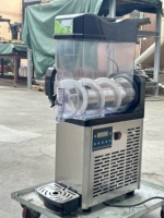 Slushy Maker Machine 1 Réservoirs 15L Commercial Smoothie Slushie Ice Making Machine Frozen Drink Slush Machine à vendre