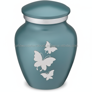 Urnas de latón de alta calidad para gatos y perros, urnas conmemorativas para mascotas funerarias para cenizas de gatos y perros, urnas al por mayor a bajo precio - Product Image 1