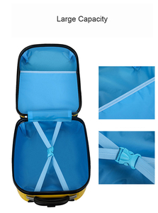<span class=keywords><strong>Maleta</strong></span> <span class=keywords><strong>infantil</strong></span> personalizada de 18 pulgadas con dibujos animados bonitos en 3D con ruedas universales, <span class=keywords><strong>Maleta</strong></span> <span class=keywords><strong>infantil</strong></span> al por mayor - Product Image 6